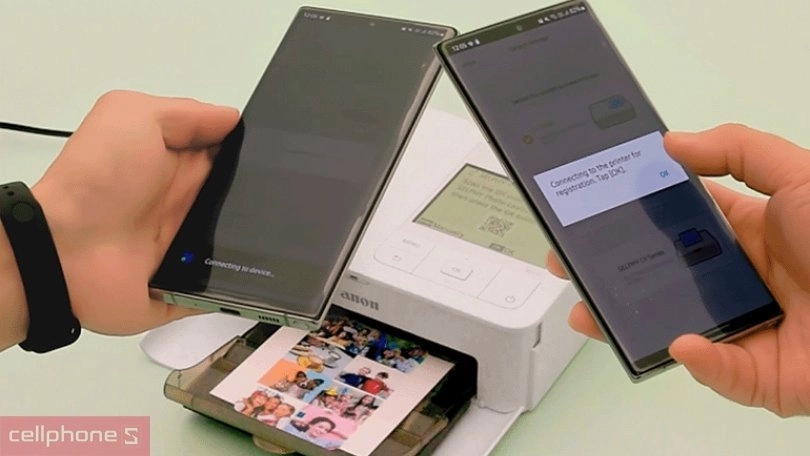 Khả năng kết nối của máy in ảnh Canon Selphy CP1500