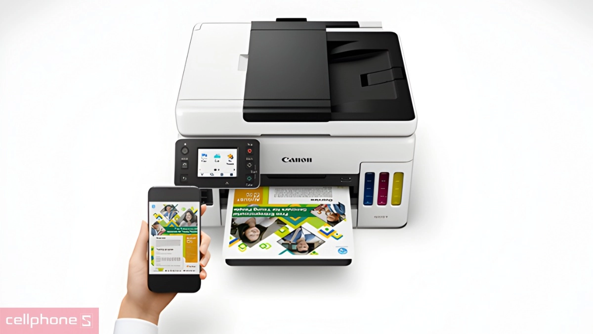 Khả năng kết nối máy in Canon