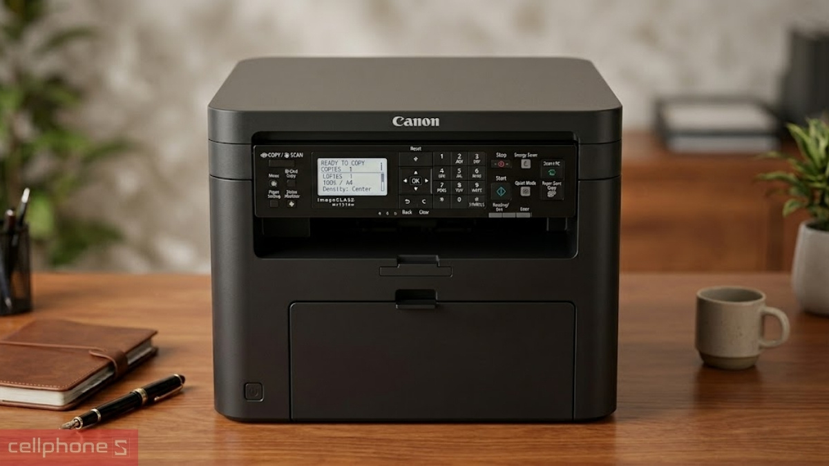 Màn hình hiển thị máy in laser Canon MF241d đa chức năng