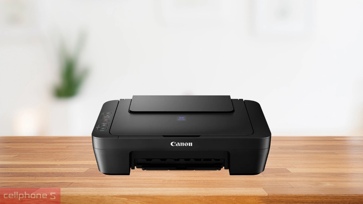 Thiết kế nhỏ gọn của Máy in phun màu Canon E410 đa chức năng