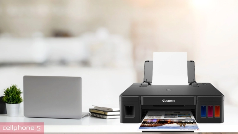 Tốc độ in của máy in phun màu Canon Pixma G1010