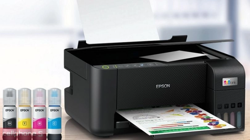 Máy in phun Epson L3210 đa năng tiện ích, phù hợp với nhiều văn phòng