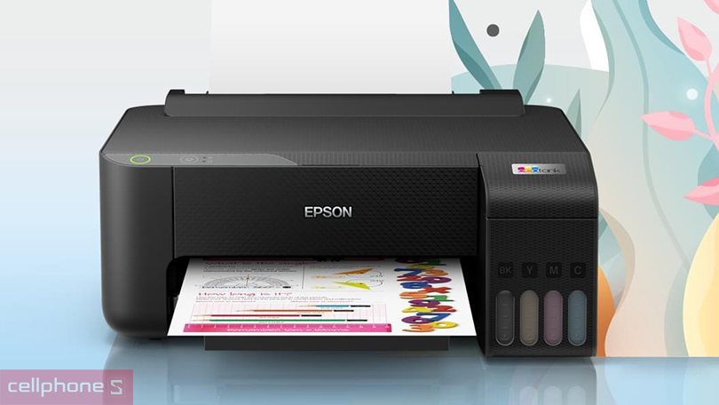 Máy in phun màu Epson L1210 - Hiệu suất in màu vượt trội, tiết kiệm chi phí