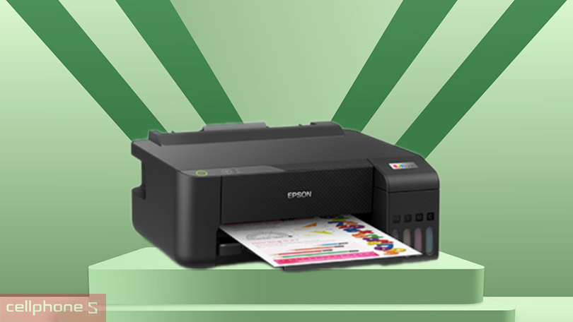 Máy in phun màu Epson L1210 - Hiệu suất in màu vượt trội, tiết kiệm chi phí