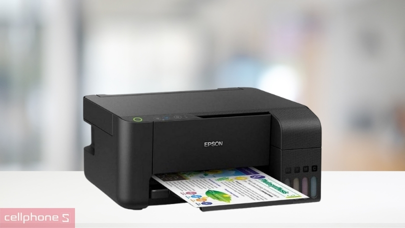 Hệ thống mực liên tục Epson của máy in phun màu Epson L3110