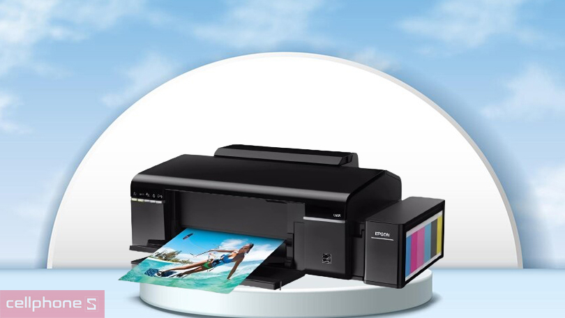 Máy in phun màu Epson L805 - Kết nối thông minh, in ấn chất lượng cao