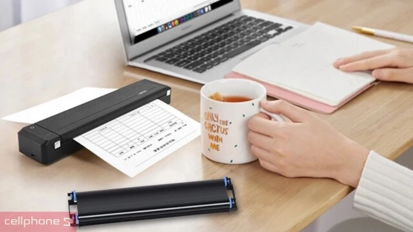 Giấy in cho máy HPRT MT800 Ribbon - In nhiệt sắc nét, giữ màu tốt