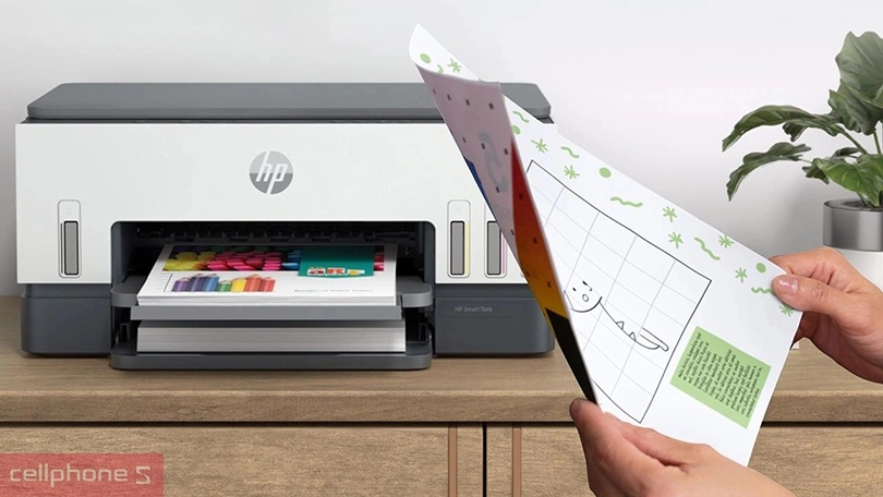 Máy in HP có tốc độ in nhanh chóng Máy in HP có tốc độ in nhanh chóng