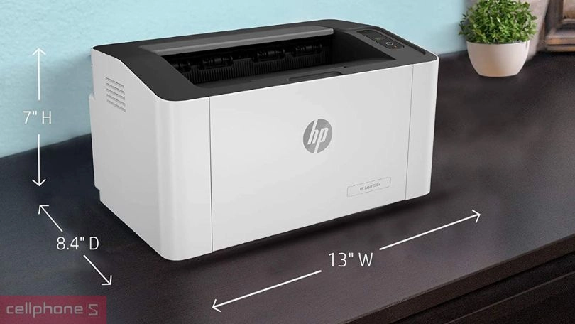 Thiết kế máy in HP Laser 108A 4ZB79A