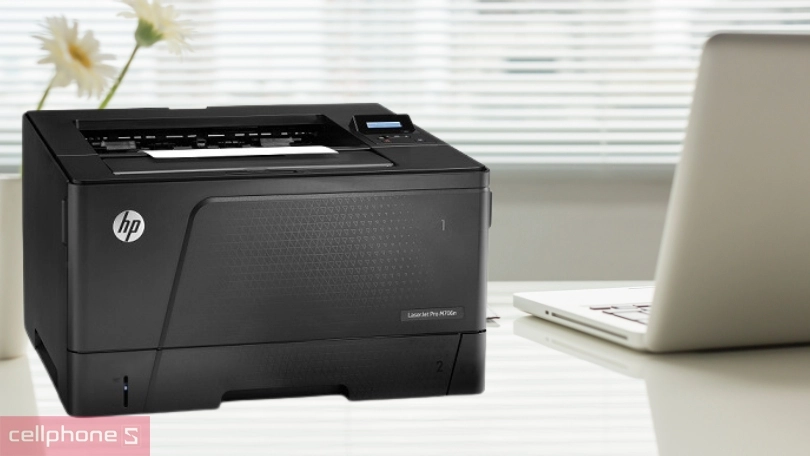 Chất lượng bản in của máy in laser đen trắng HP M706N