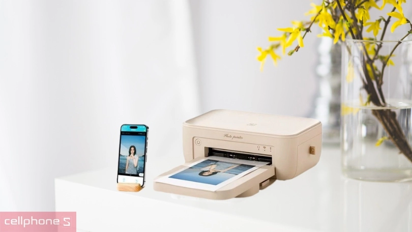 Máy in ảnh không dây HPRT CP4100 in ảnh chất lượng cao sắc nét Máy in ảnh không dây HPRT CP4100 in ảnh chất lượng cao sắc nét