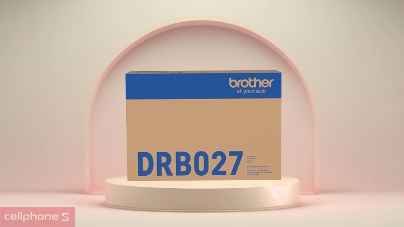 Drum máy in Brother DRB027: tương thích cao, độ phủ mực 5%, có thể in đến 12.000 trang