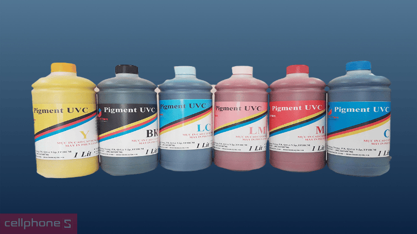 Mực in Pigment Mực in Pigment