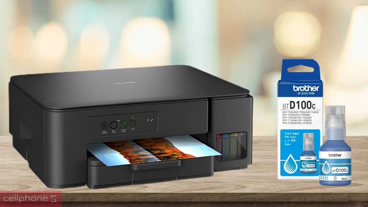 Đảm bảo vận hành với mực in Brother BTD100C