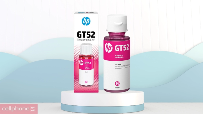 Dung tích, khả năng tương thích của mực in phun HP GT52 M0H55AA