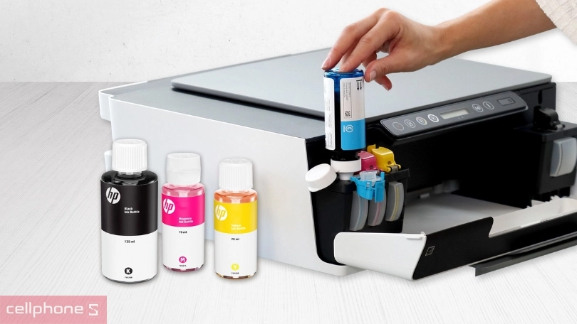 Hiệu suất in của mực in phun HP GT52 M0H55AA