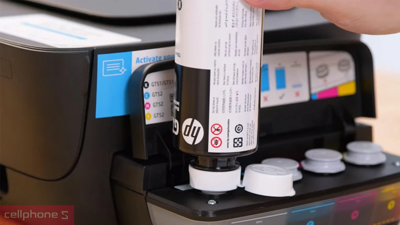 Hiệu suất in của mực in phun HP GT53 1VV22AA