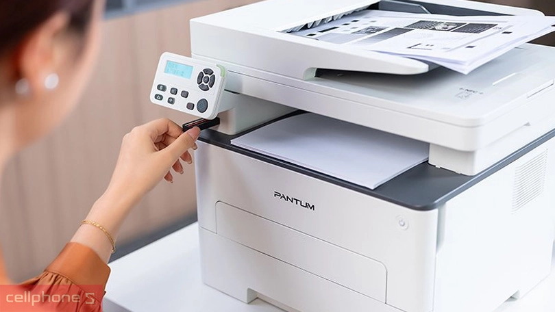 Thiết kế máy in laser đa chức năng Pantum M7100DW