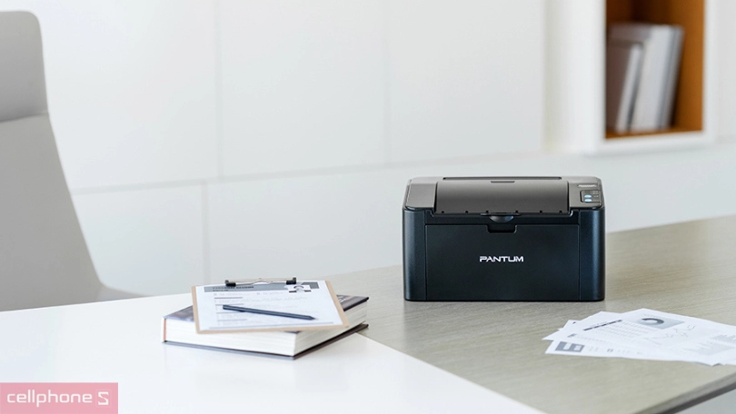 Công suất in và thiết kế hộp mực của máy in laser đen trắng Pantum P2516