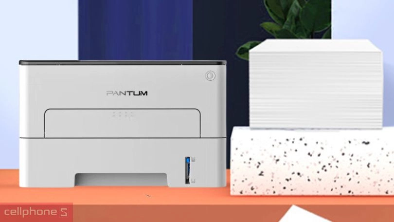 Tính năng, thiết kế của máy in laser đen trắng PANTUM P3012D