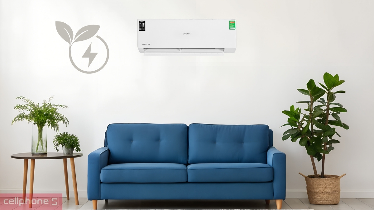 Chế độ tiết kiệm điện máy lạnh AQUA Inverter 1.5 HP AQUA RV13QA2