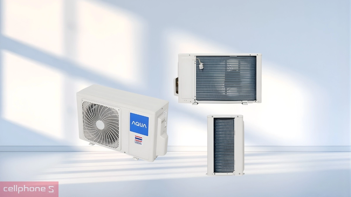 Bộ tản nhiệt máy lạnh AQUA Inverter 1 HP AQA RUV10RB2