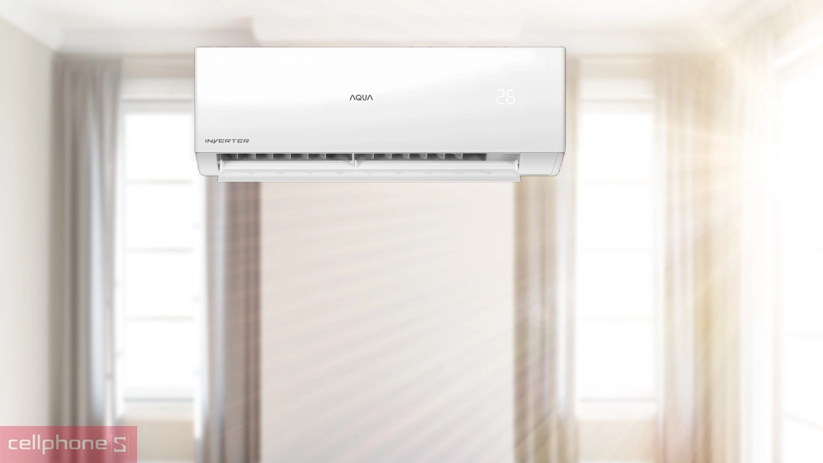Thiết kế máy lạnh AQUA Inverter 1 HP (AQA-RV10QA3)