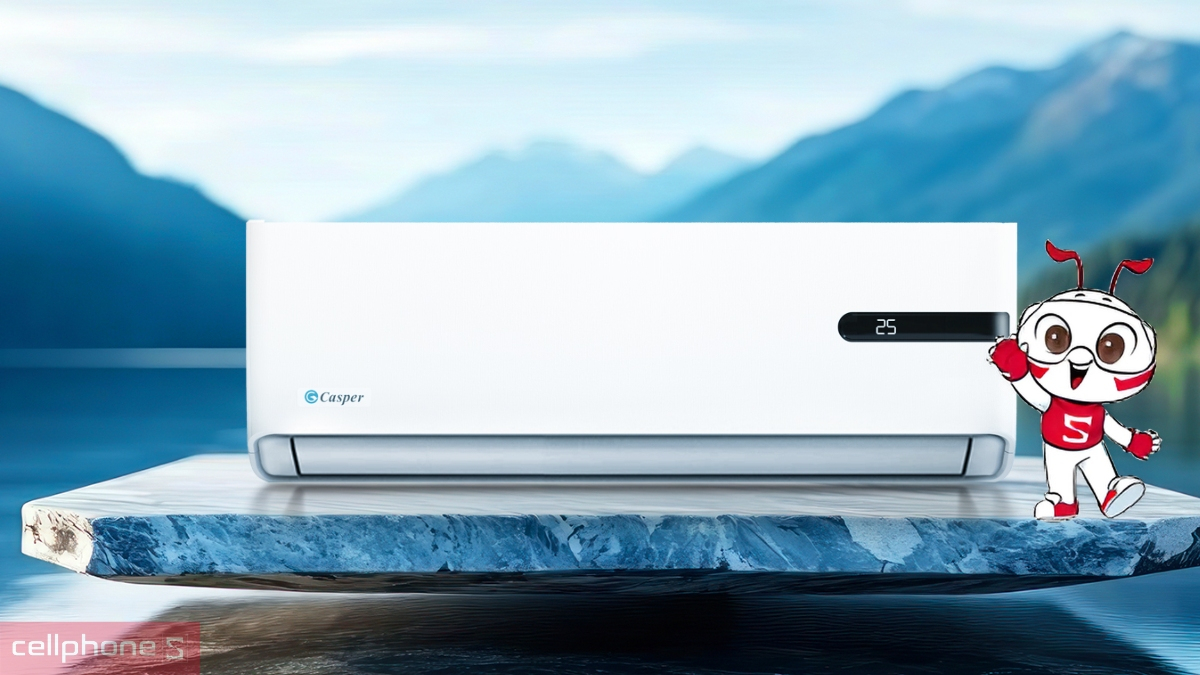Máy lạnh Casper hiện có giá bao nhiêu trên thị trường