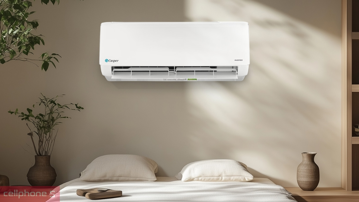 Thiết kế máy lạnh Casper 2.0HP 2025 JC-18IU36