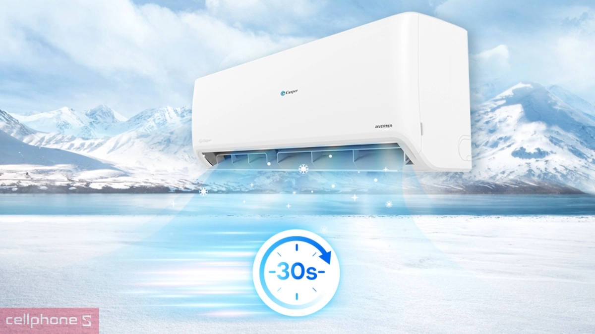 Chế độ Turbo của máy lạnh Casper