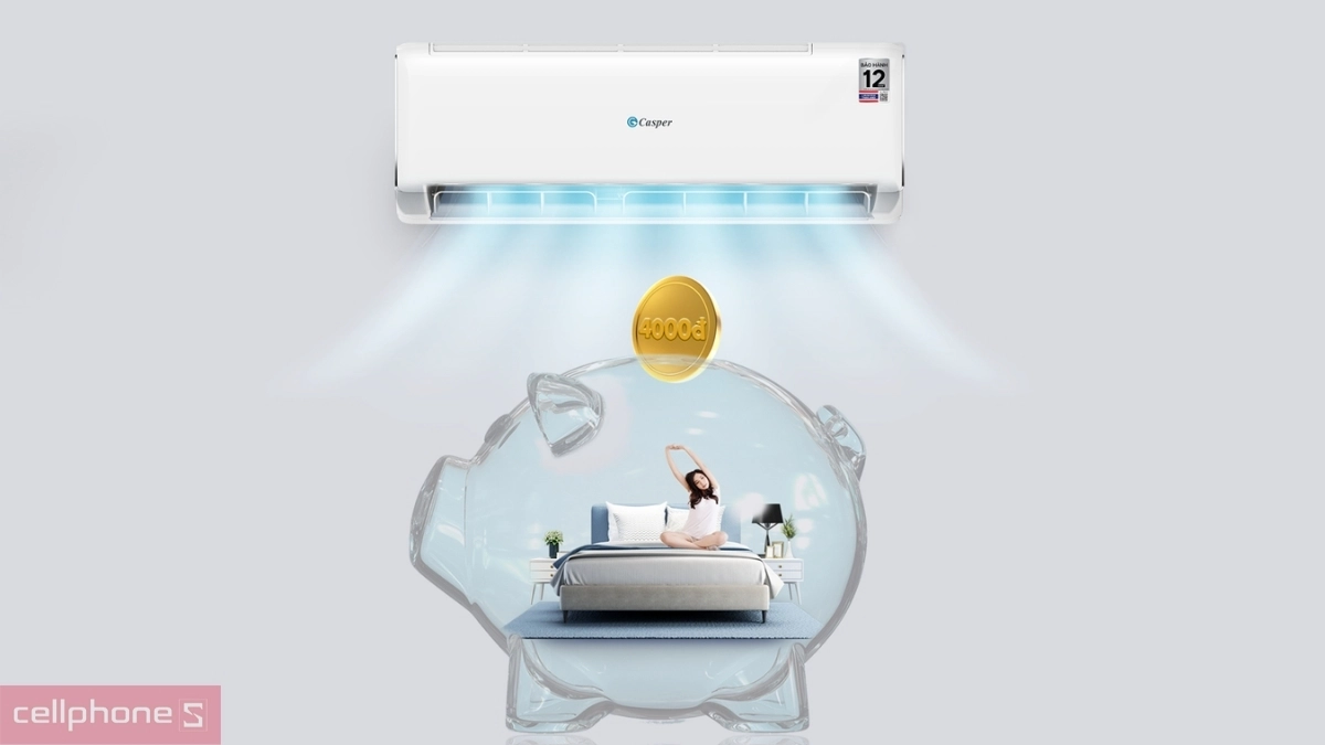 Cảm biến nhiệt độ iFeel trên máy lạnh Casper Inverter 1.5 HP JC-12IU36