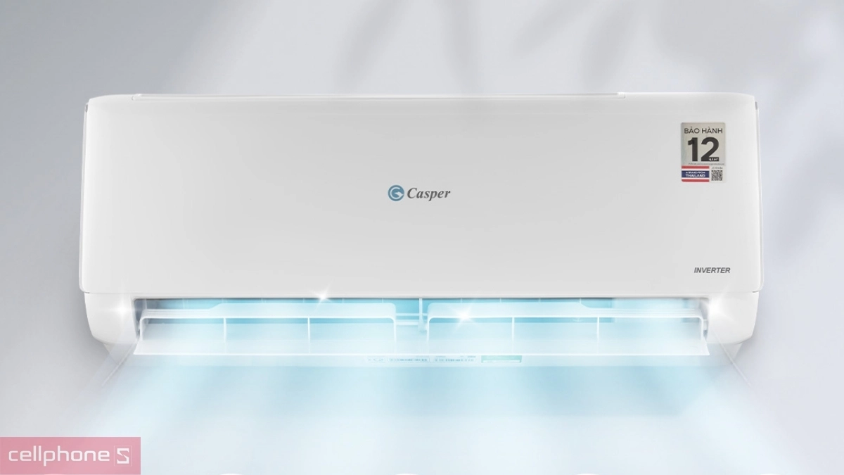 Công nghệ tiết kiệm điện máy lạnh Casper Inverter 1.5 HP JC-12IU36
