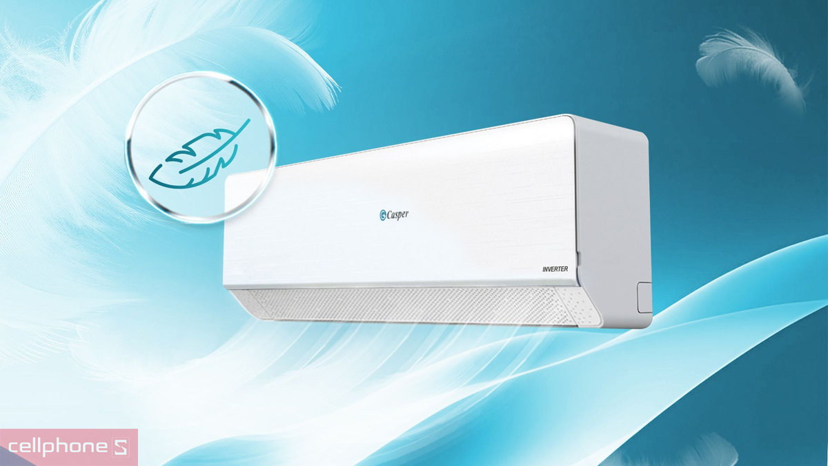 Tính năng SilkAir máy lạnh Casper Inverter 1 HP QC-09IS36