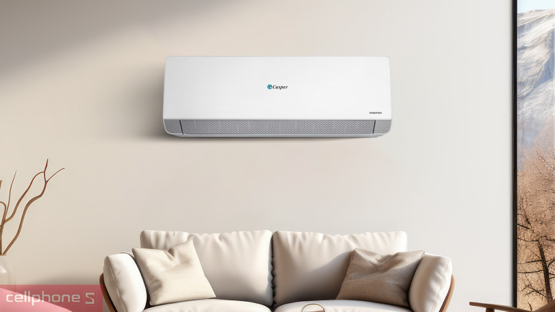 Thiết kế, kiểu dáng của máy lạnh Casper Inverter QC-09IU36A 1 HP