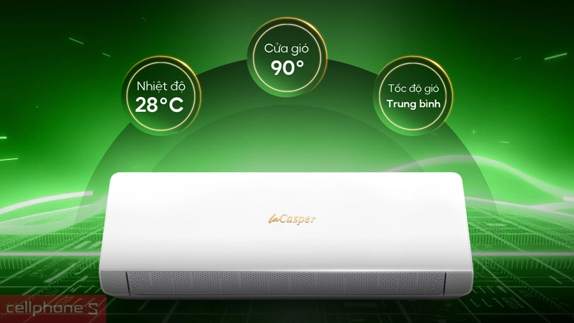 Công nghệ tiết kiệm điện hiện đại của máy lạnh Casper Inverter XC-09IU38 1 HP