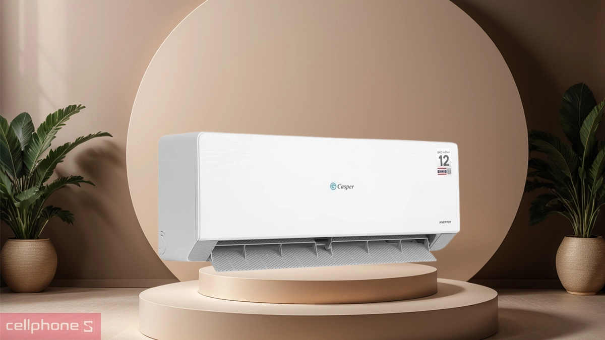 Công nghệ Turbo máy lạnh Casper Inverter 1.5HP QC-12IU36A