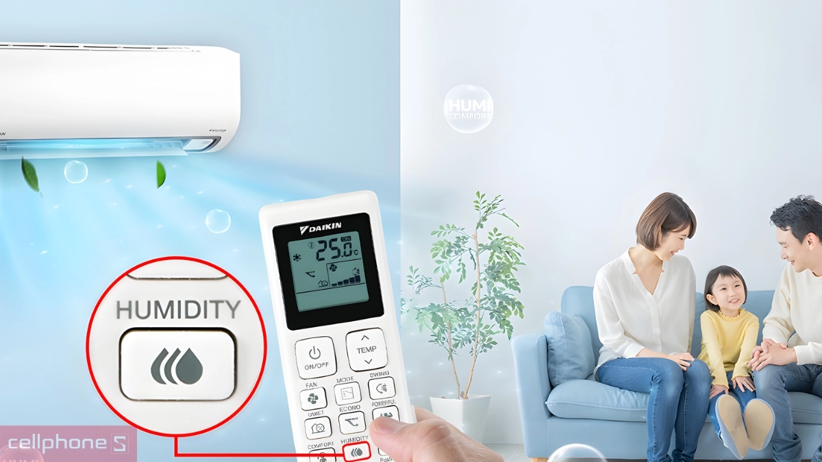 Tính năng Comfort trên máy lạnh Daikin Inverter 1.5 HP FTKB35ZVMV RKB35ZVMV