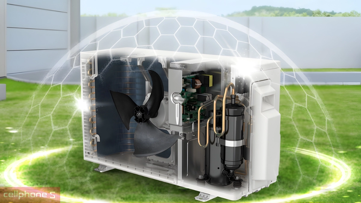 Thiết kế máy lạnh Daikin Inverter 1.5 HP FTKB35ZVMV RKB35ZVMV