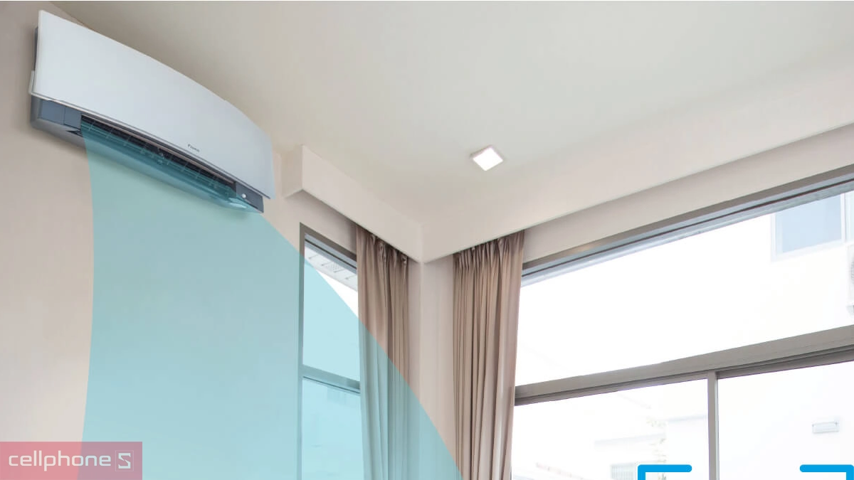 Công nghệ Hybrid Cooling trên máy lạnh Daikin Inverter 1.5HP FTKZ35VVMV/RKZ35VVMV