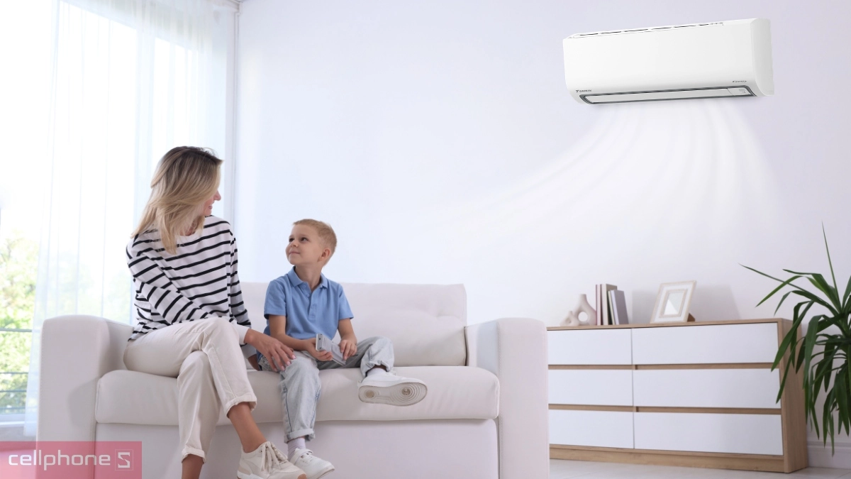 Công nghệ Inverter máy lạnh Daikin Inverter 1 HP FTKB25ZVMV/RKB25ZVMV