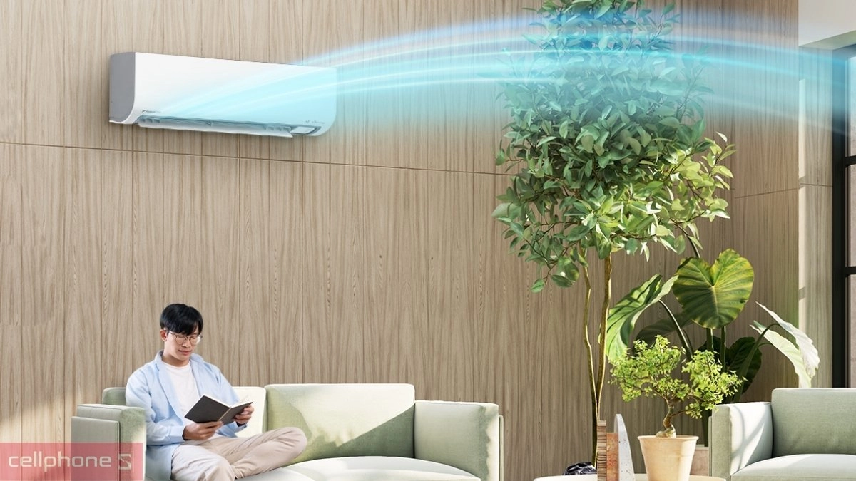 Công nghệ Humi Comfort trên máy lạnh Daikin Inverter 1.0 HP FTKF25ZVMV/RKF25ZVMV