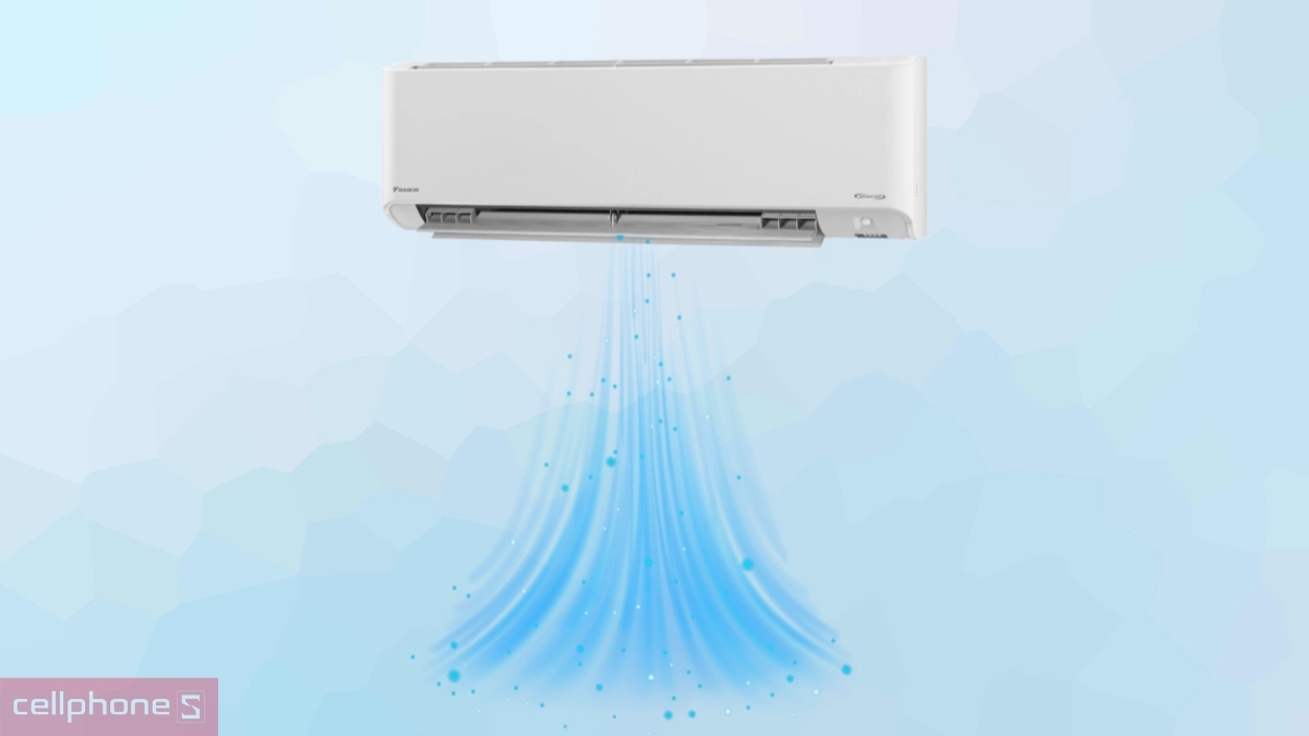 Thiết kế máy lạnh Daikin Inverter 1 HP FTKZ25VVMV/RKZ25VVMV