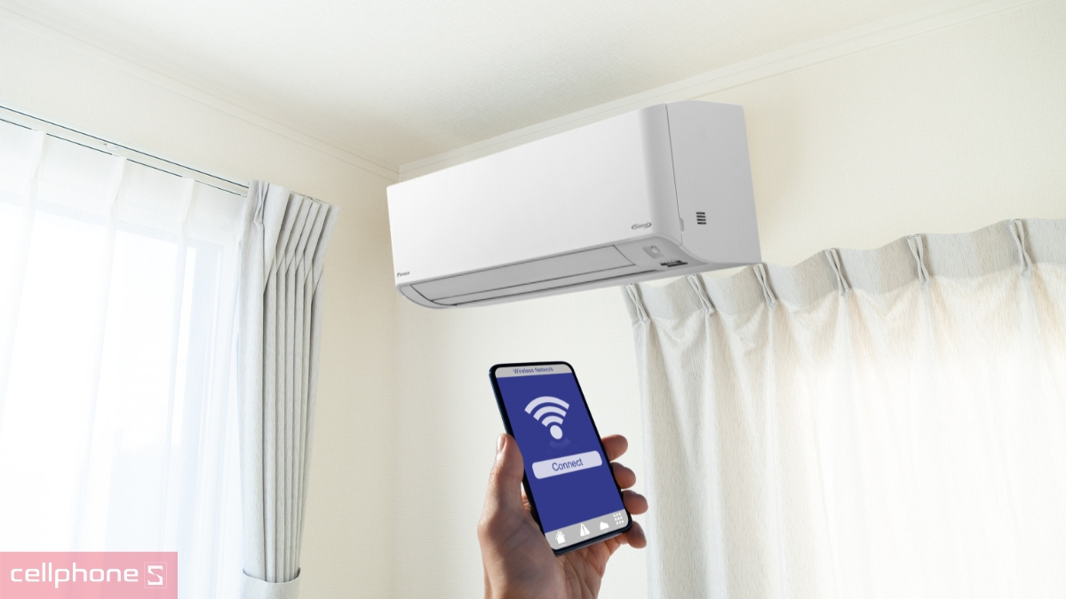 Máy lạnh Daikin Inverter 1 HP FTKZ25VVMV/RKZ25VVMV kết nối app