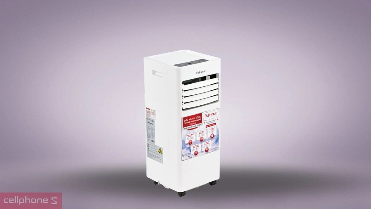 Khả năng di chuyển điều hòa di động Fujihome PAC07