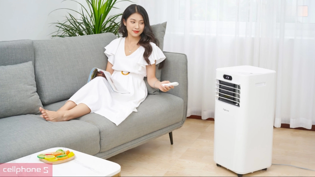 Độ ồn điều hòa di động Fujihome PAC09