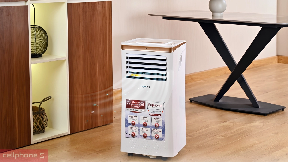 Độ ồn điều hòa di động Fujihome PAC10