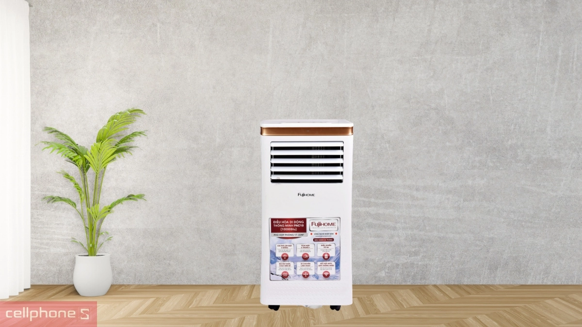 Khả năng vận hành ổn định của điều hòa di động Fujihome PAC10