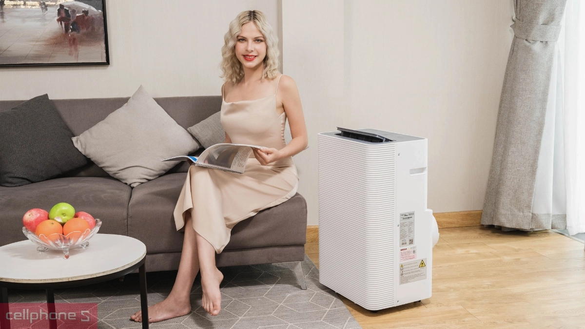Độ ồn điều hòa di động Fujihome PAC14