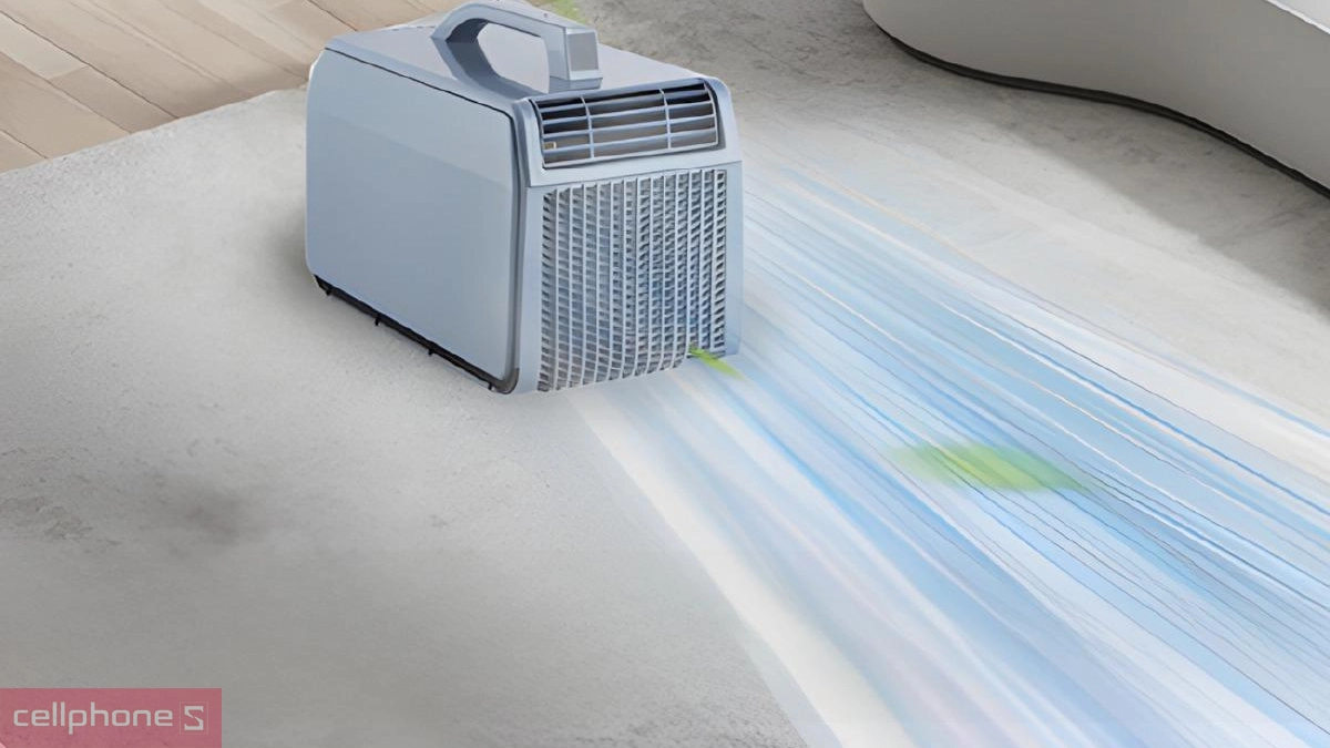 Độ ồn vận hành của máy điều hòa mini di động Fujihome PAC06-PRO