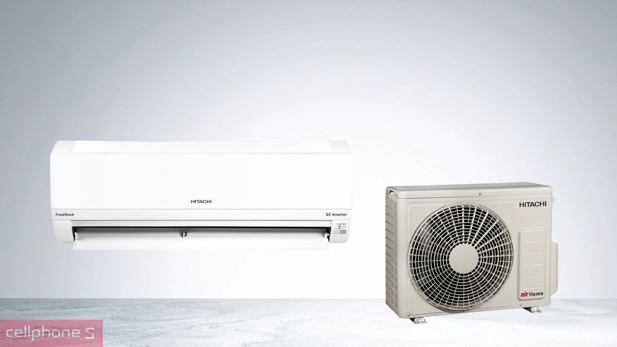 Kích thước máy lạnh Hitachi Inverter 1 HP RAK/RAC-CH10PCASV